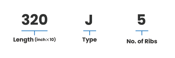 Jenis J, L