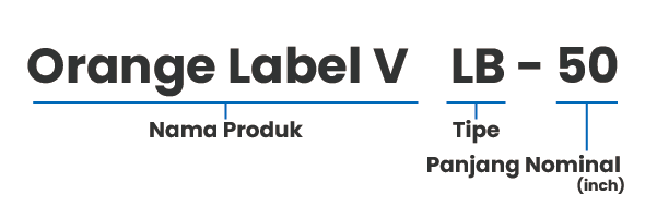 Orange Label V-belts